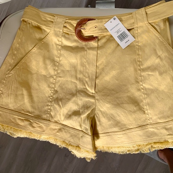 Jonathan Simkhai linen blend shorts - Final sale on their website - Picture 1 of 8